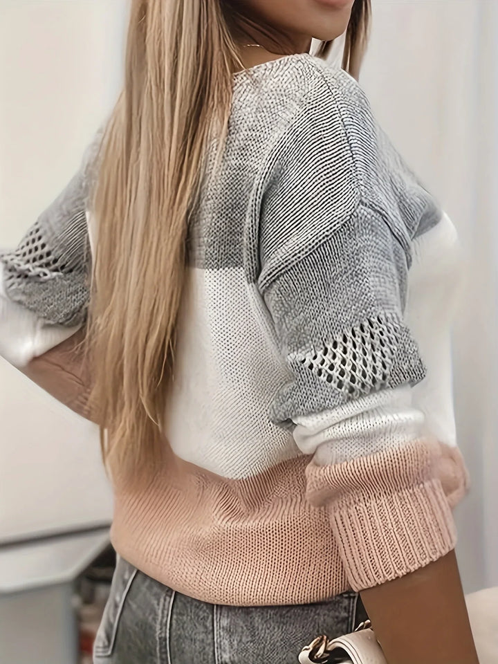 Harper – Cut-Out Knit Jumper