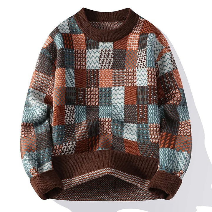 Archie - Vintage Patchwork Jumper