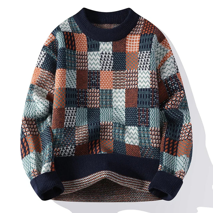 Archie - Vintage Patchwork Jumper