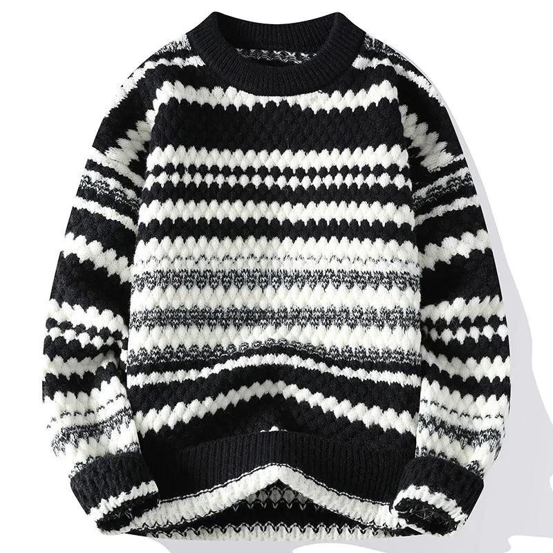 Theo - Striped Knitted Jumper