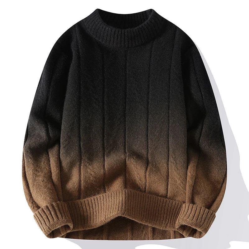 James - Contrast Colour Knitted Jumper