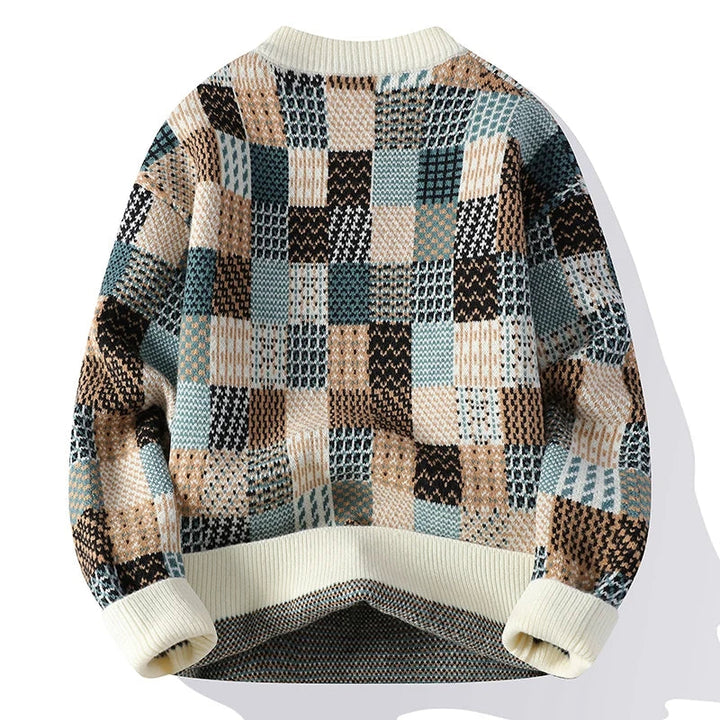 Archie - Vintage Patchwork Jumper