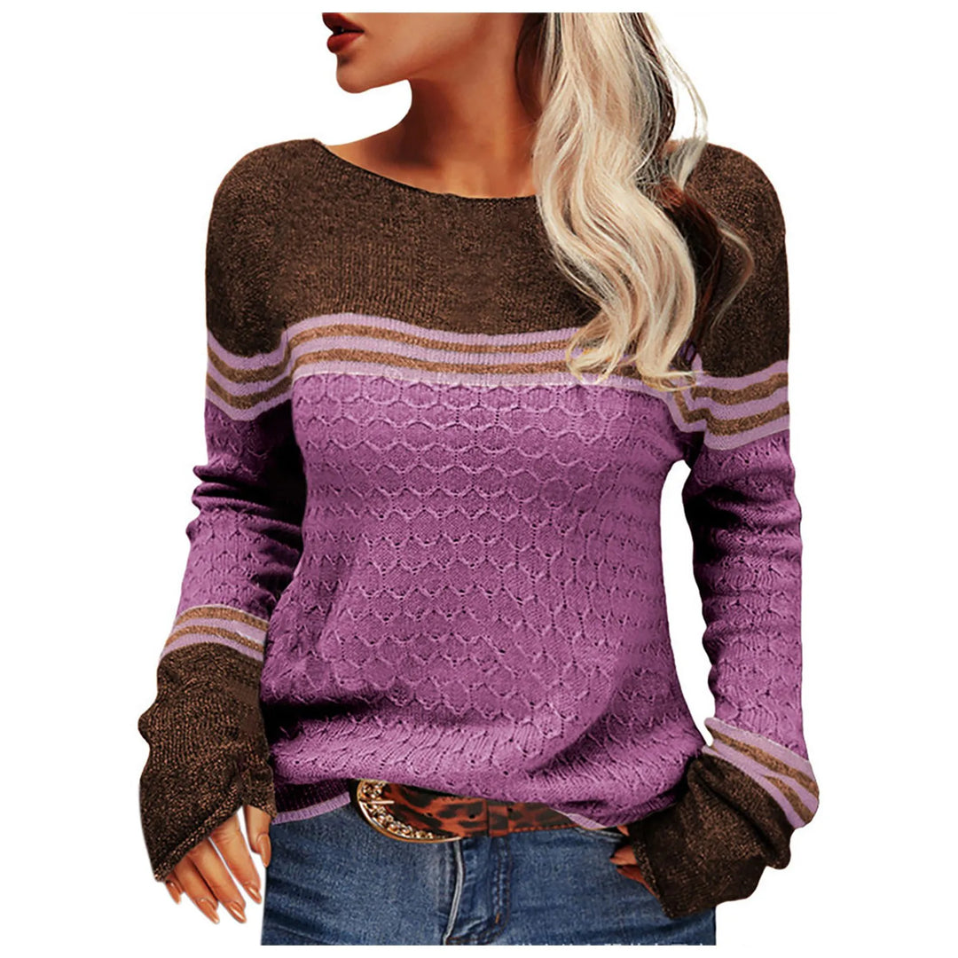 Margot – Casual Striped Knitted Jumper